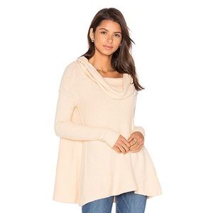 Free People Strawberry Fields Sweater in Cream